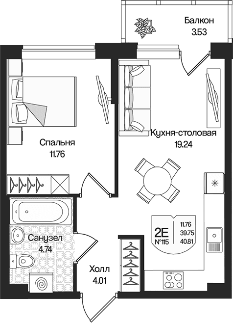 Планировка квартиры