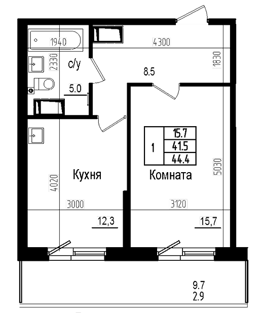 Планировка квартиры