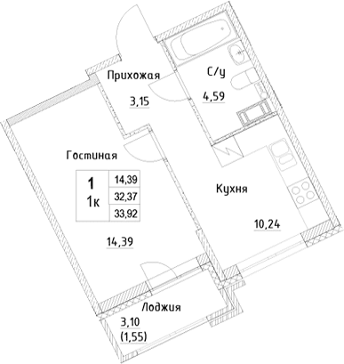 Планировка квартиры