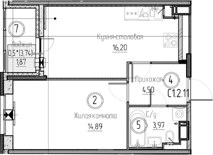 Планировка квартиры