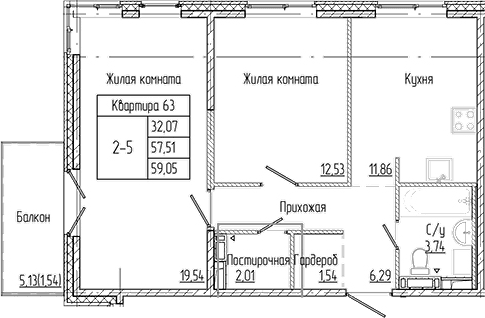 Планировка квартиры