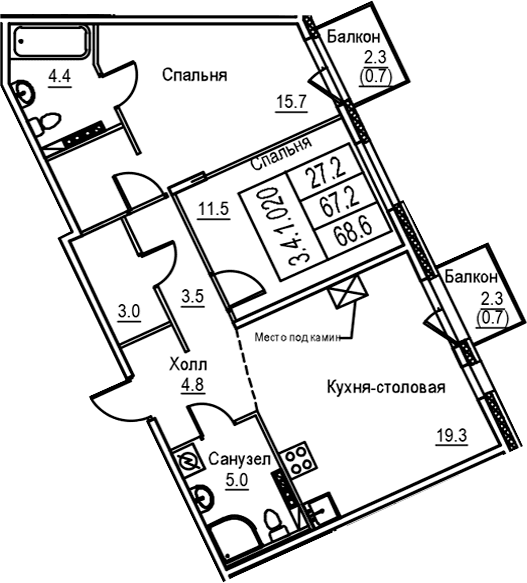 Планировка квартиры