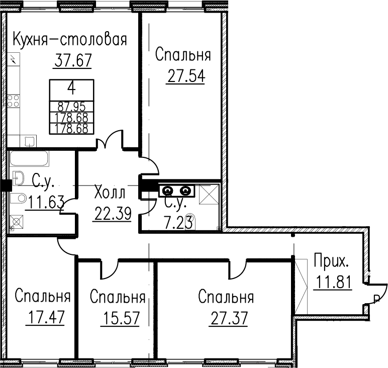 Планировка квартиры