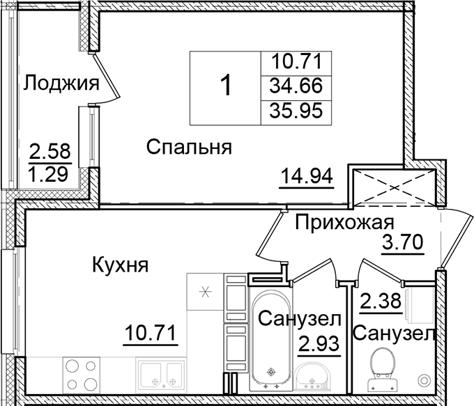 Планировка квартиры
