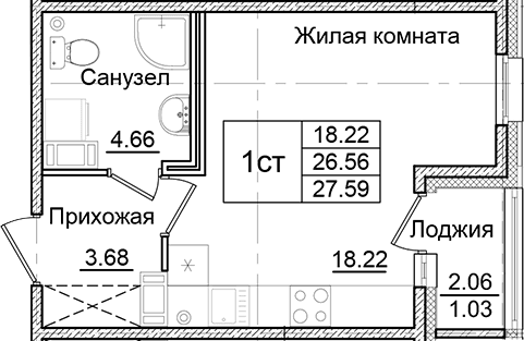Планировка квартиры