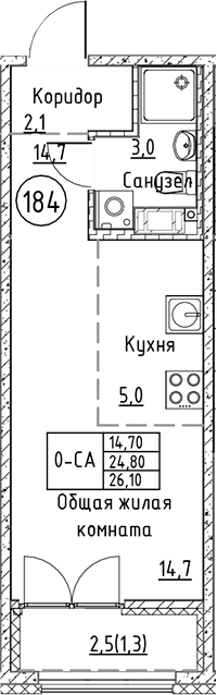 Планировка квартиры