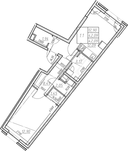 Планировка квартиры