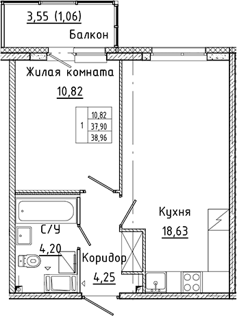 Планировка квартиры