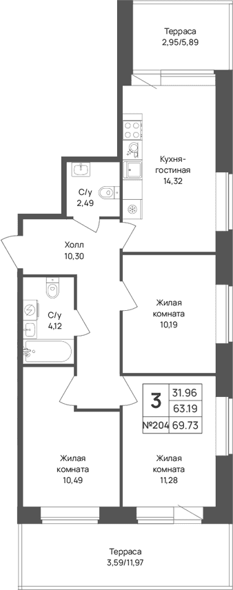 Планировка квартиры