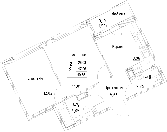 Планировка квартиры