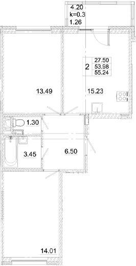 Планировка квартиры