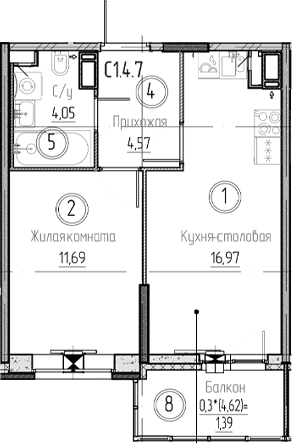 Планировка квартиры