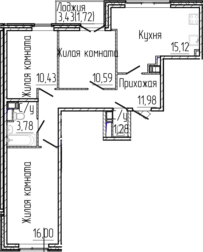 Планировка квартиры