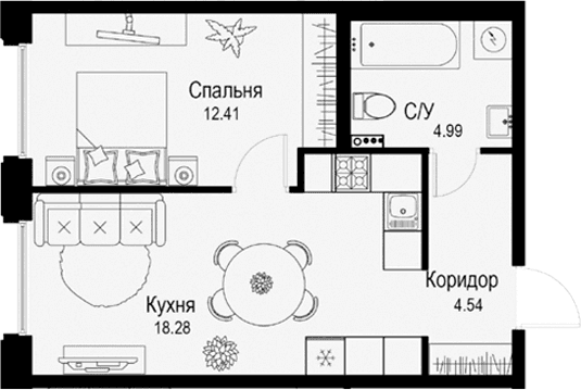 Планировка квартиры