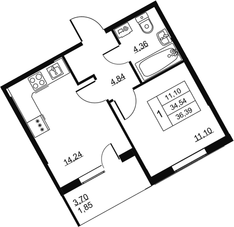 Планировка квартиры