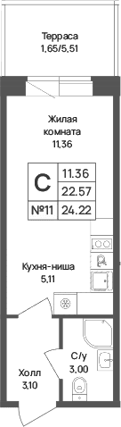 Планировка квартиры