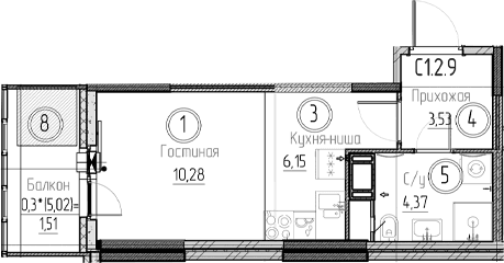 Планировка квартиры