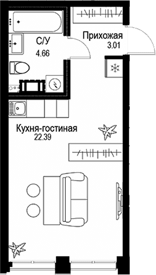 Планировка квартиры