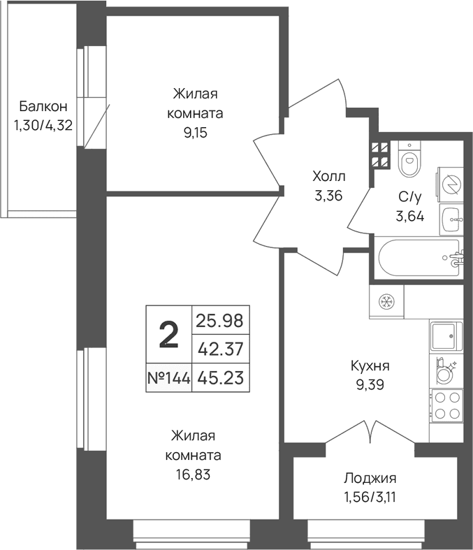 Планировка квартиры