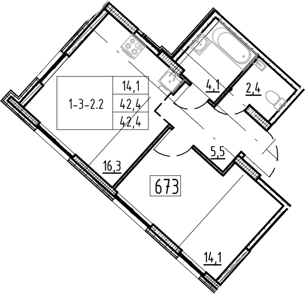 Планировка квартиры