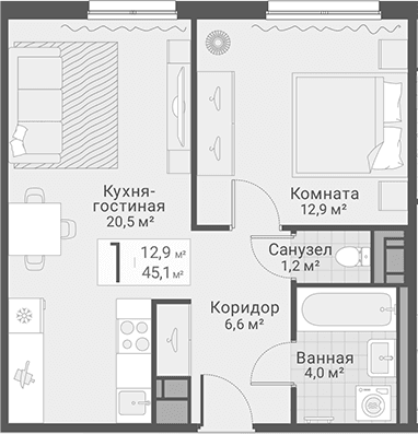 Планировка квартиры