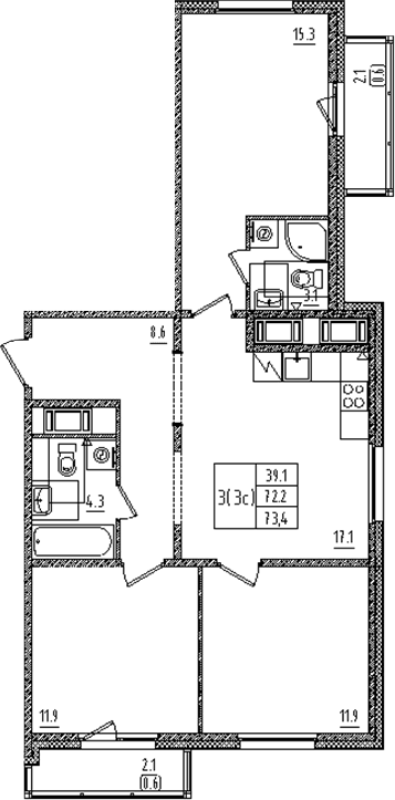 Планировка квартиры