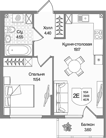 Планировка квартиры