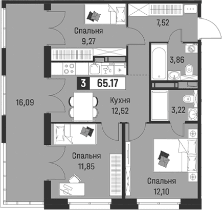 Планировка квартиры