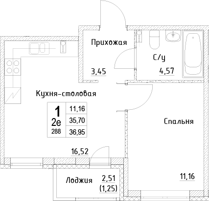 Планировка квартиры