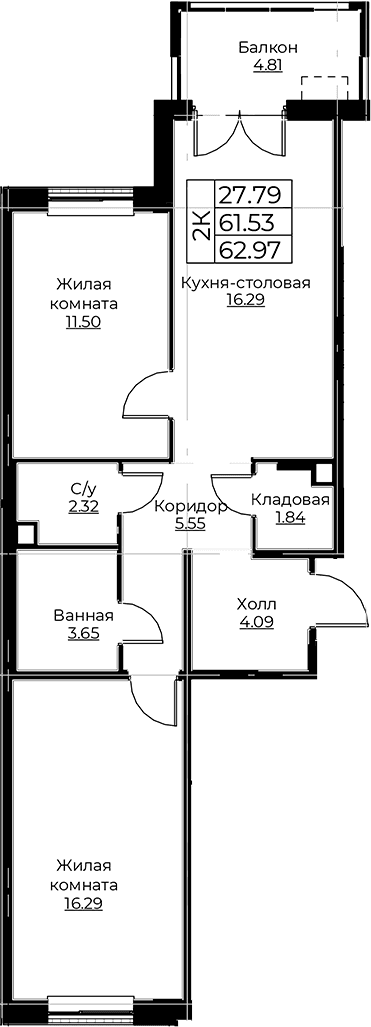 Планировка квартиры