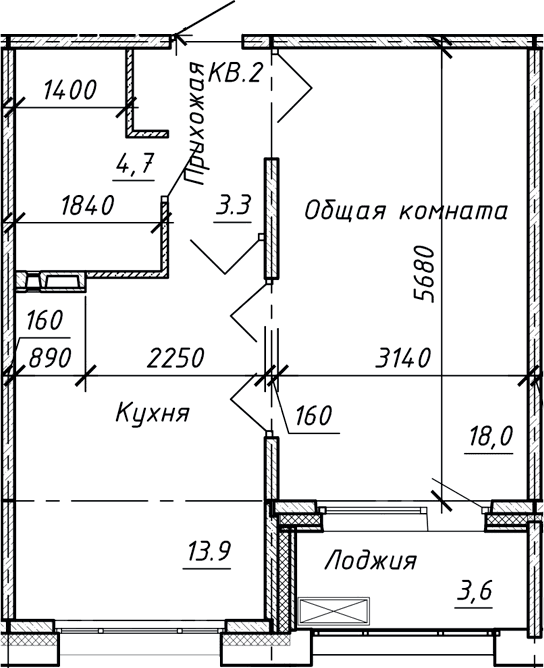 Планировка квартиры