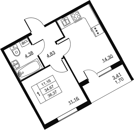 Планировка квартиры