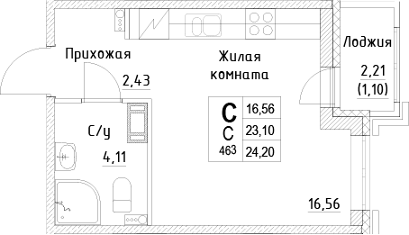 Планировка квартиры