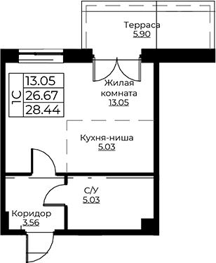 Планировка квартиры