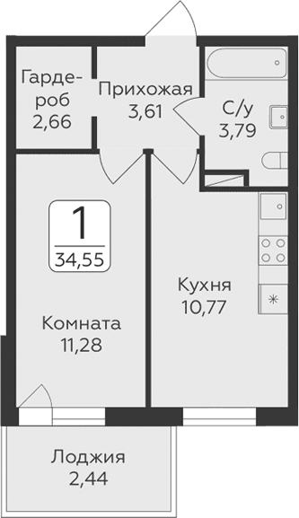 Планировка квартиры