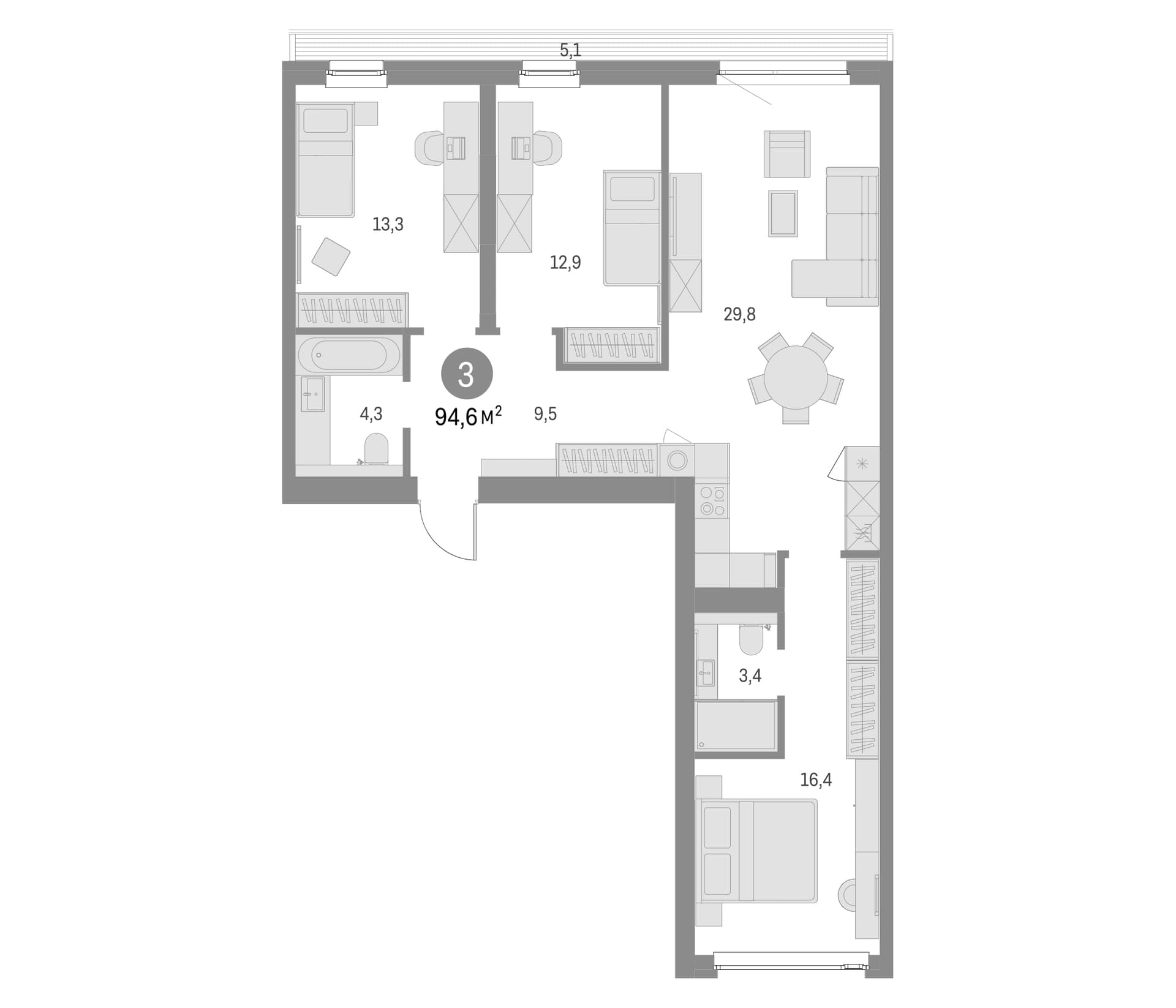 Планировка квартиры