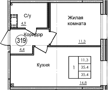 Планировка квартиры