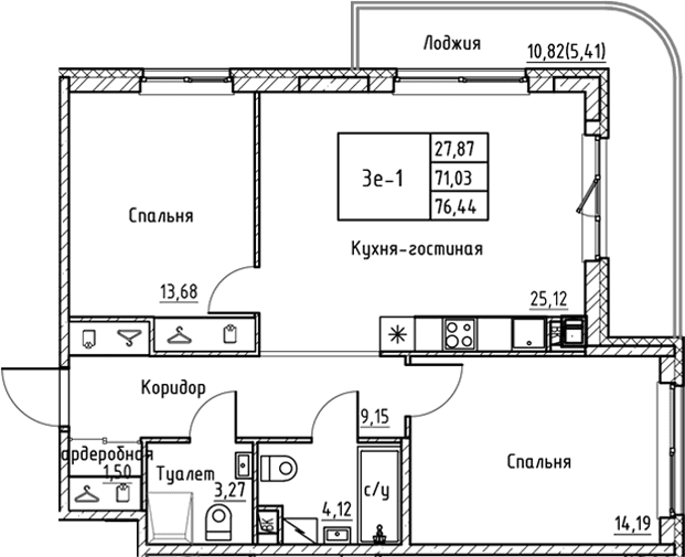 Планировка квартиры
