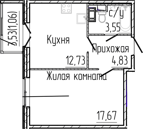Планировка квартиры