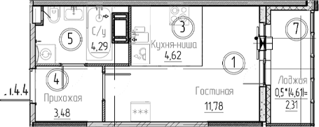 Планировка квартиры