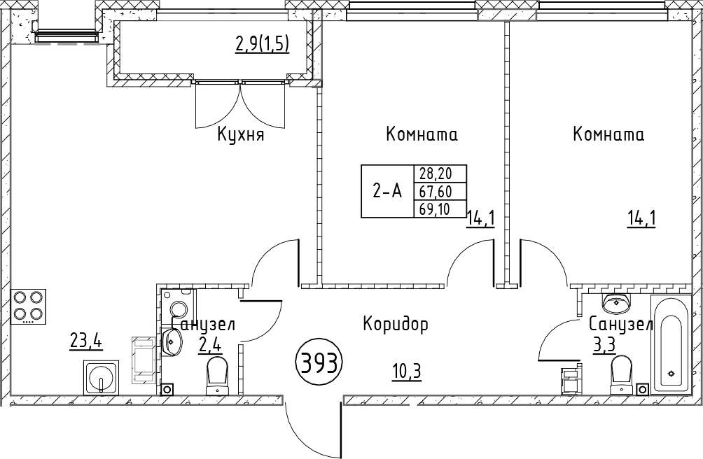 Планировка квартиры