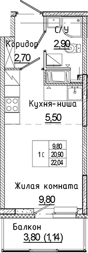 Планировка квартиры