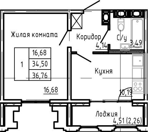 Планировка квартиры