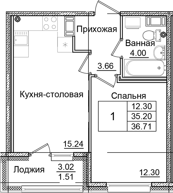 Планировка квартиры