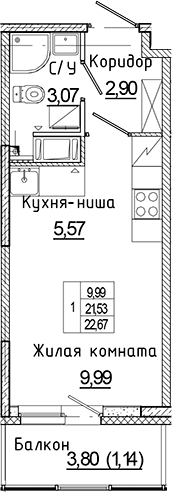 Планировка квартиры