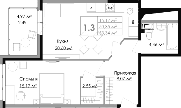 Планировка квартиры