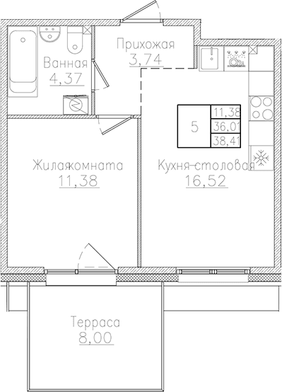 Планировка квартиры