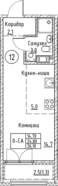 Планировка квартиры