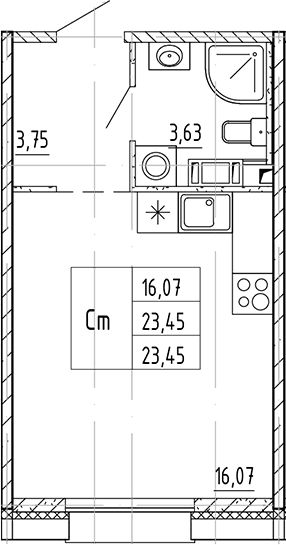Планировка квартиры