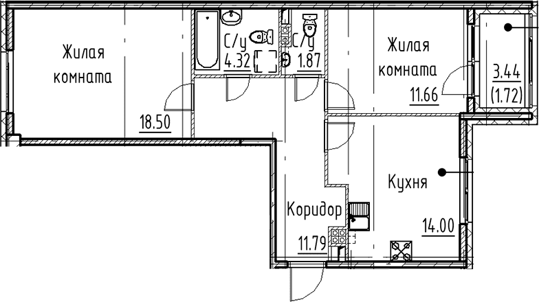 Планировка квартиры